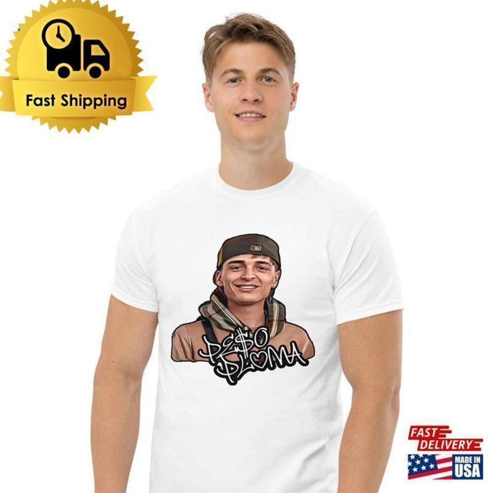 Peso Pluma Retro Mexican Music Corridos Fan Graphic Unisex T-Shirt